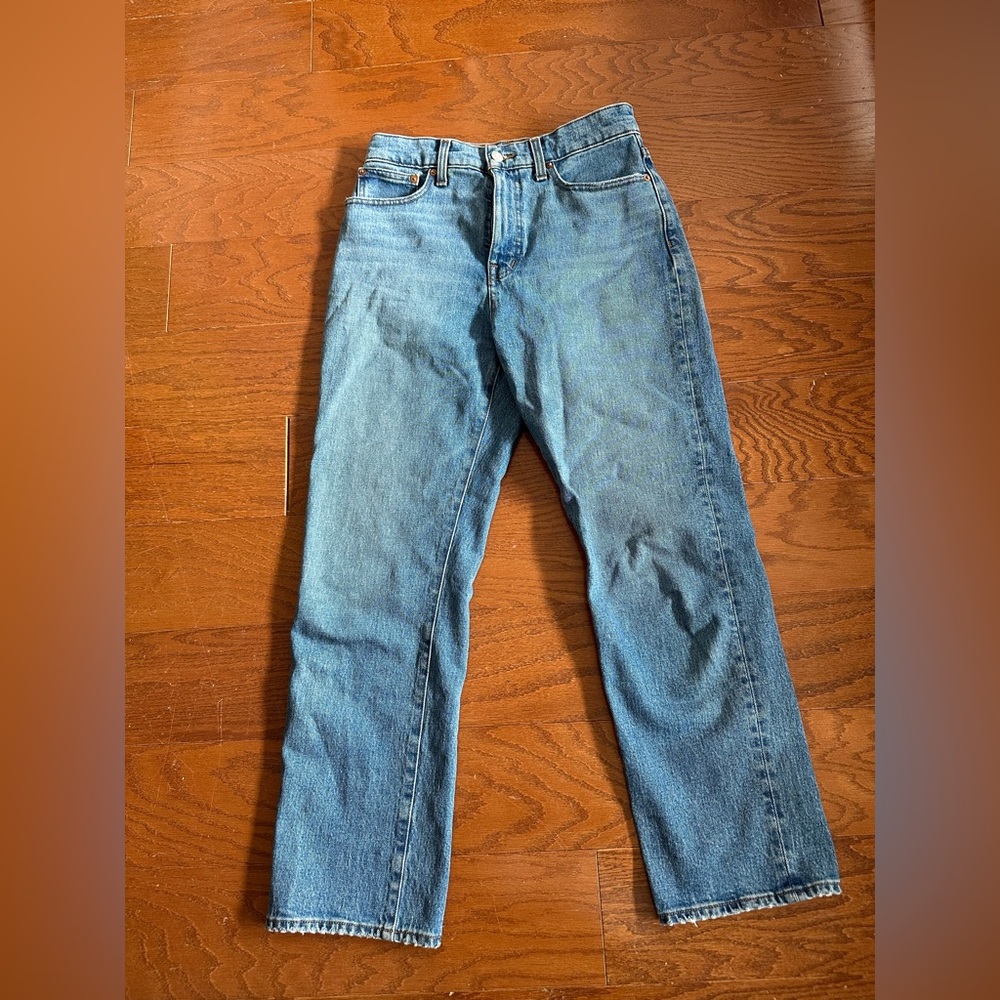 Madewell High Rise Blue Jeans